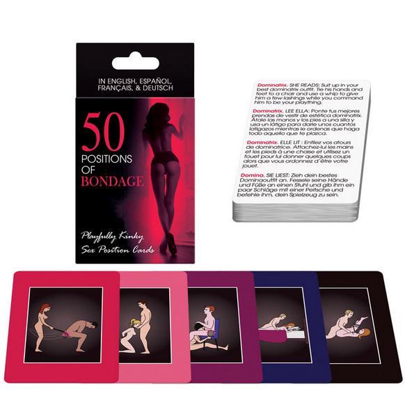 50 Positions Of Bondage Sex Position Cards