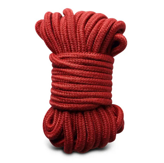 10 Metres Cotton Bondage Rope Red